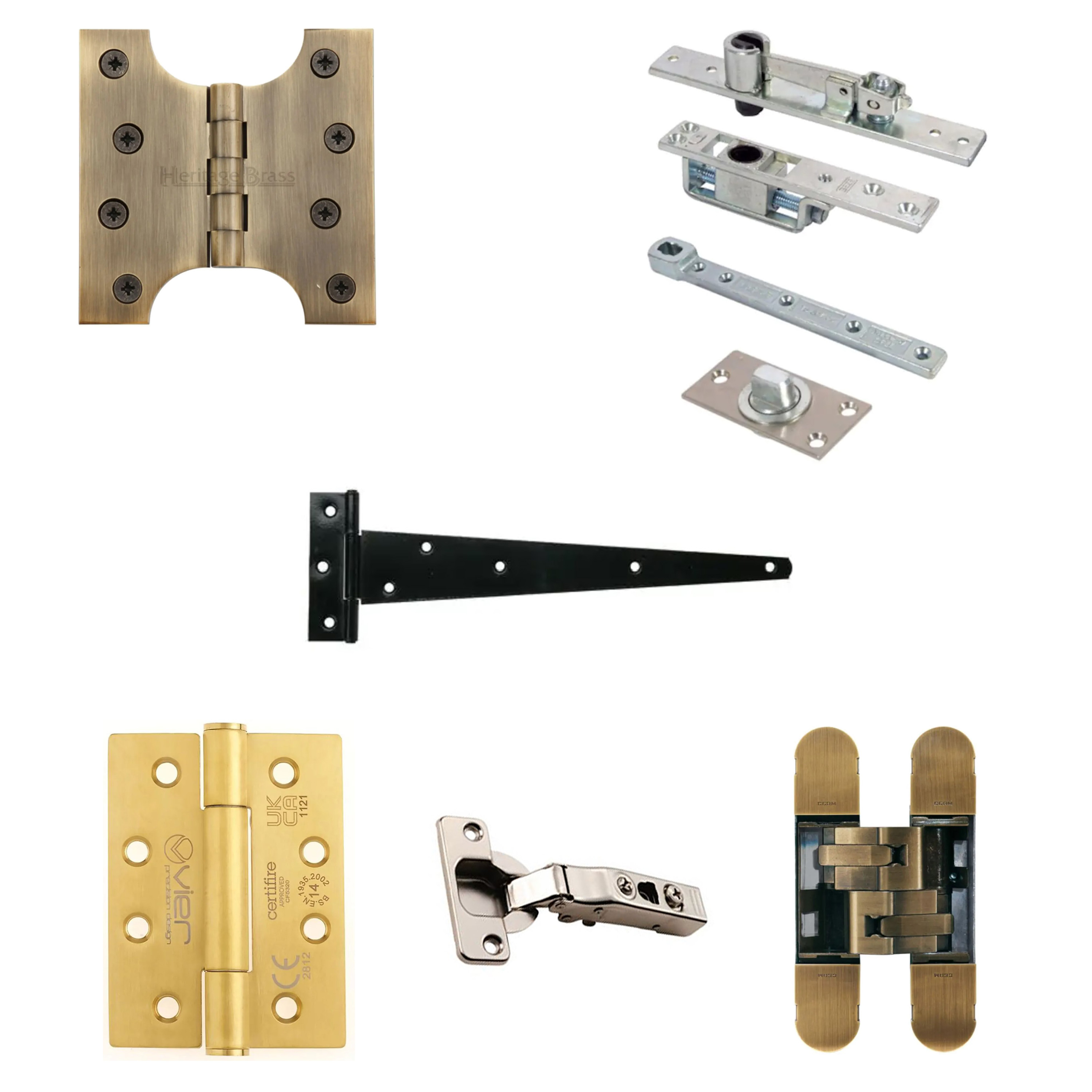 Glimpse through the Various Types of Hinges for Cabinets