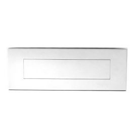 Large Modern Flush Style Letter Plate -385mm x 135mm - Polished ...