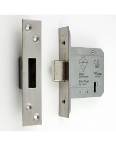 Bathroom Hook Lock For Sliding Pocket Doors - With Turn And Release - Satin  Stainless Steel