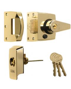 Ball Keyed Entry Door Knob Polished Brass ǀ Hardware & Locks ǀ Today's  Design House