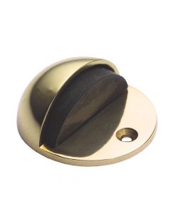 Polished Brass Door Stops - Polished Brass Wall Mounted Door Stops ...