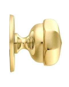 Satin Brass Front Door Knobs
