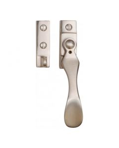 PVD Satin Nickel Offset Casement Fastener with hook & plate