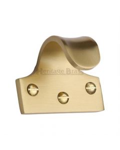 Brighton Sliding Sash Window Fastener - Satin Brass (Lacquered) | G ...