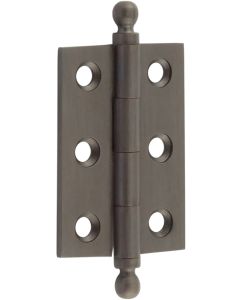 Small Polished Brass (Lacquered) Cabinet Hinges - 50mm x 28mm