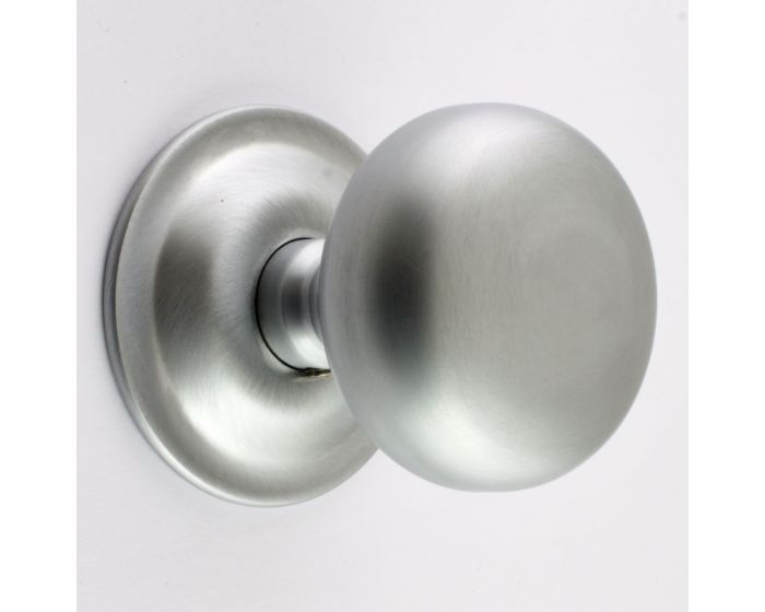 brushed chrome door handles