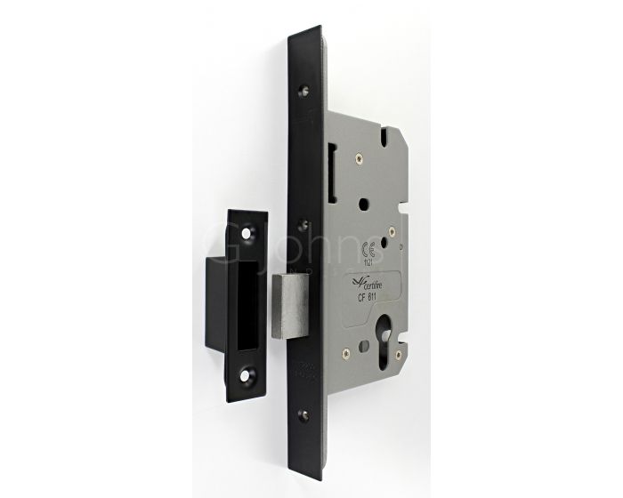 Architectural Quality Din Style Euro Profile Mortice Deadlock Ce Marked Fire Rated Certifire Approved Matt Black G Johns Sons