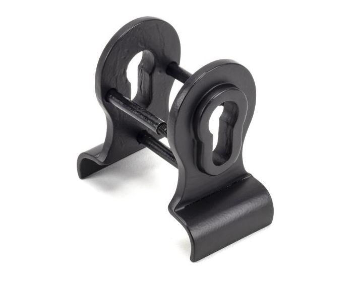 Dual Sided - Back To Back Euro Profile Cylinder Pull Set - Matt Black ...