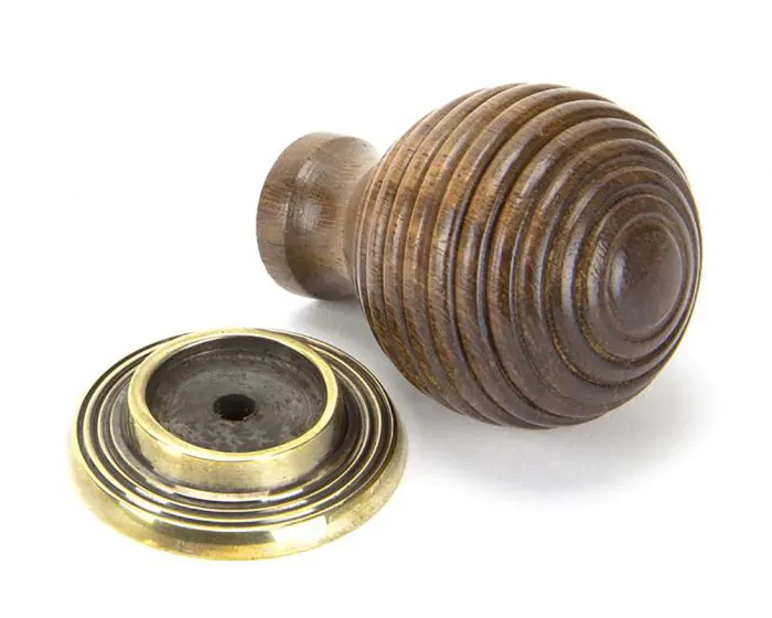 Aged Brass Beehive Door Knobs  Vintage door knobs, Interior door