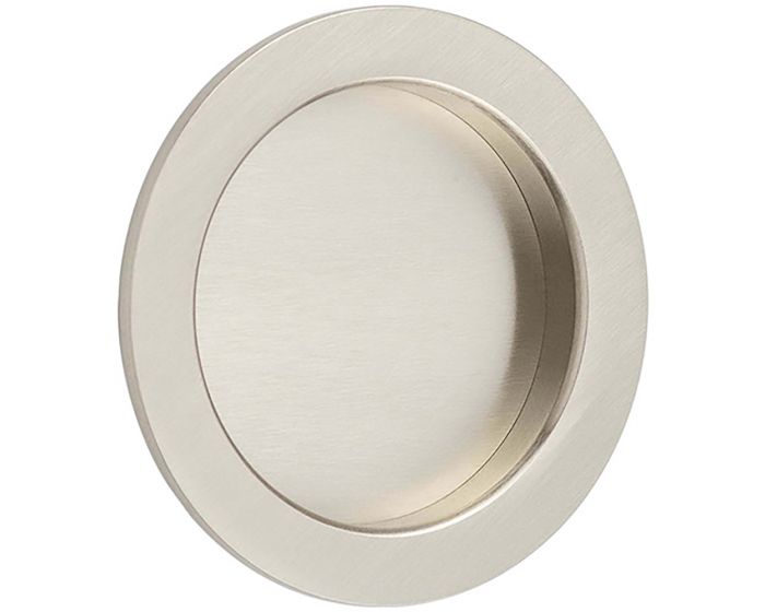 Circular Flush Pull Handle For Sliding Pocket Doors - 75mm Diameter ...