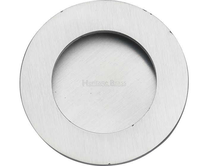 Circular Flush Pull Handle For Sliding Pocket Doors - 63mm Diameter ...