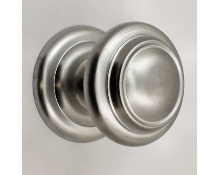 chrome front door knobs