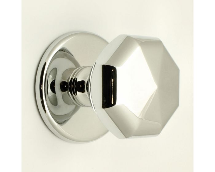 chrome front door knobs