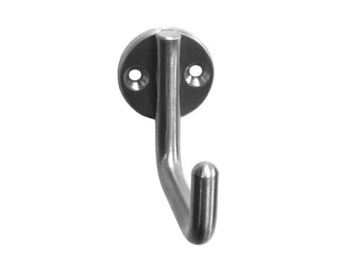 Robe Hook - Satin Stainless Steel | G Johns & Sons