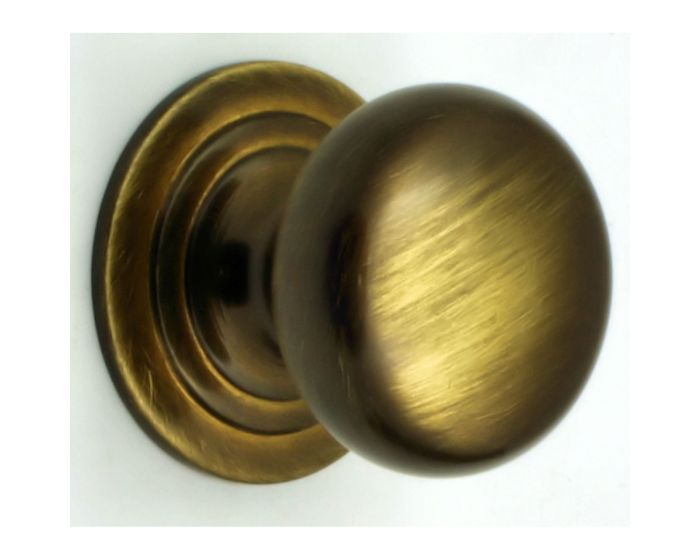 Solid Brass Mushroom Shape Cupboard Door Knobs - 3 Sizes - Antique ...