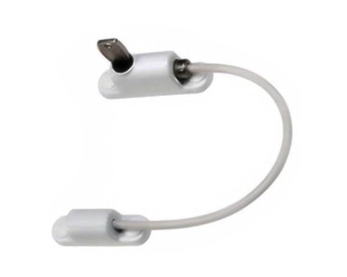 Lockable Cable Window Restrictor - White | G Johns & Sons