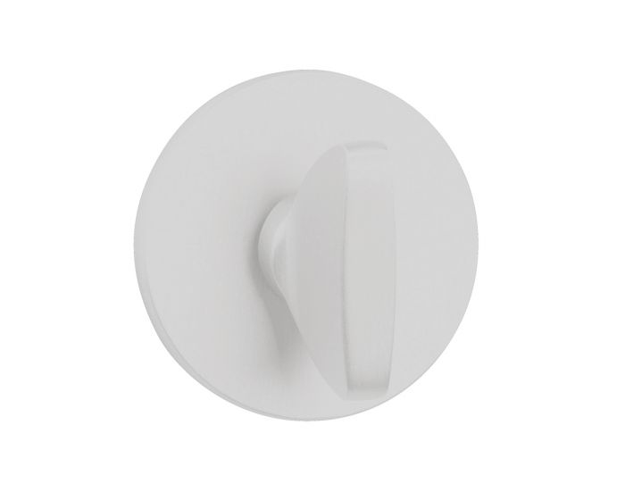 Slim Rose Bathroom Turn & Release Set - White - Set | G Johns & Sons