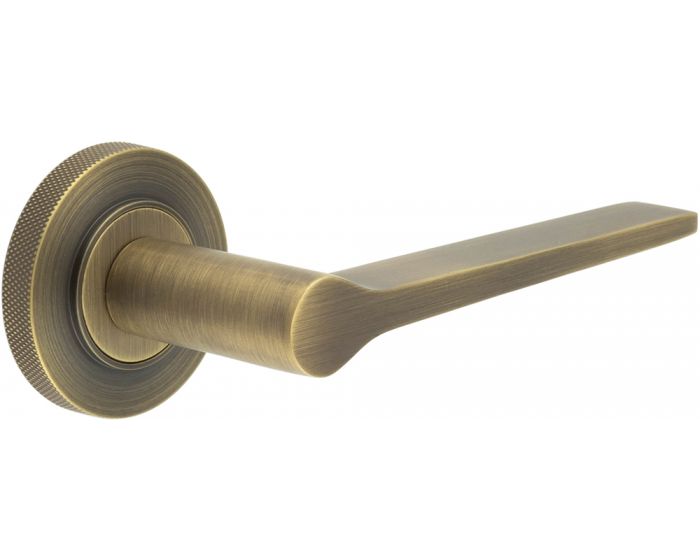 Tapered Pattern Lever Handles With Knurled Round Rose - Suitable For ...