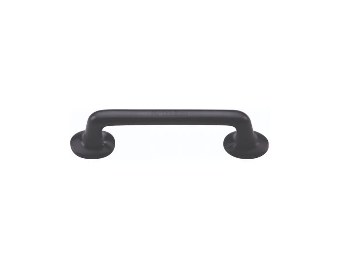 Traditional D Shaped Cabinet Pull Handle A Available In Three Sizes Matt Black G Johns Sons