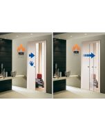 Scrigno Single Sliding Pocket Door Kit - Fire Rated Kit - FD30 - 125mm ...